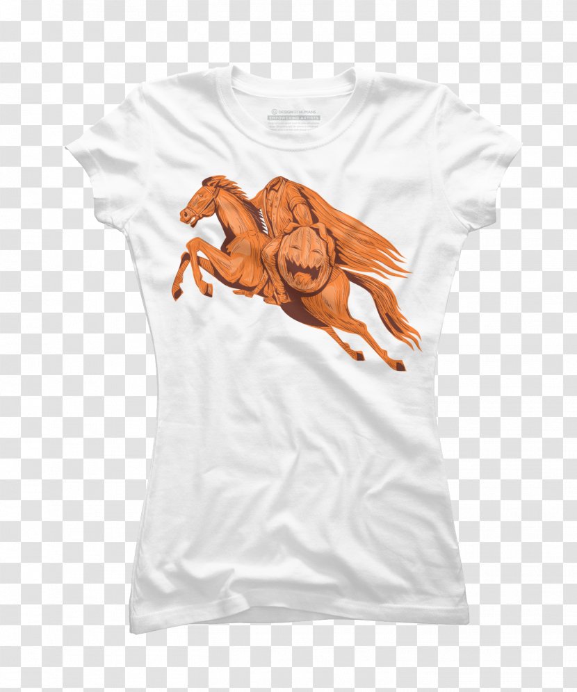 T-shirt Hoodie Clothing Design By Humans - Streetwear - Headless Horseman Transparent PNG