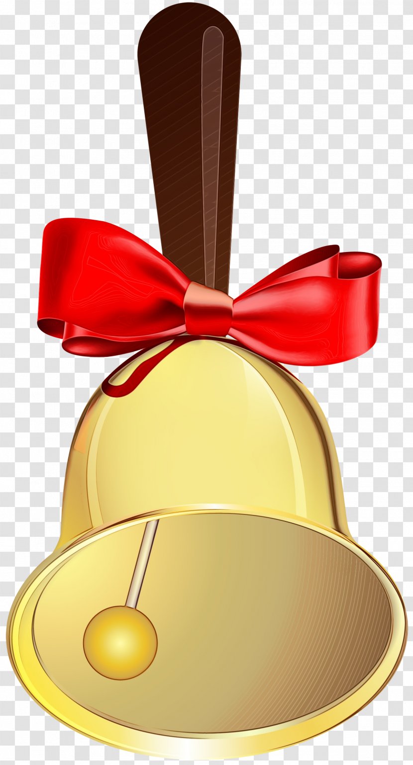 Christmas Bell Cartoon - Ornament - Handbell Transparent PNG