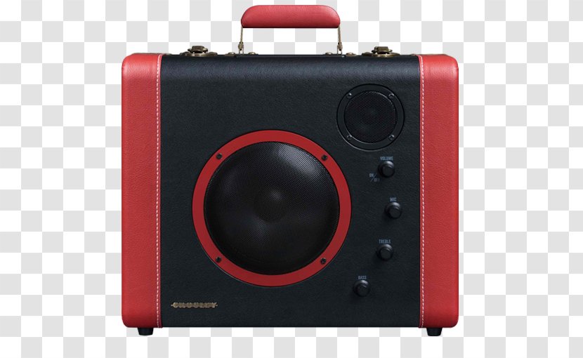 Crosley Sound-Bomb CR8008A Wireless Speaker Loudspeaker Bluetooth - Sound Box Transparent PNG