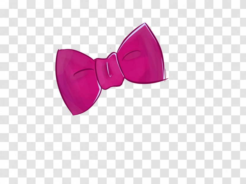 Bow Tie Pink M - Shading Transparent PNG