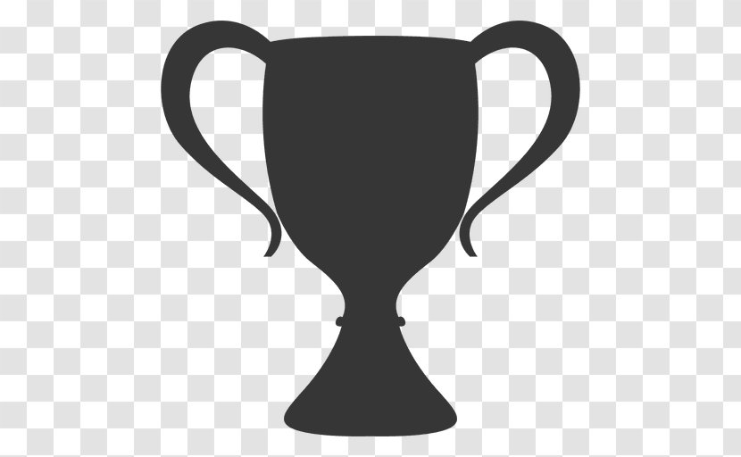Trophy Silhouette - Tableware - Vector Transparent PNG