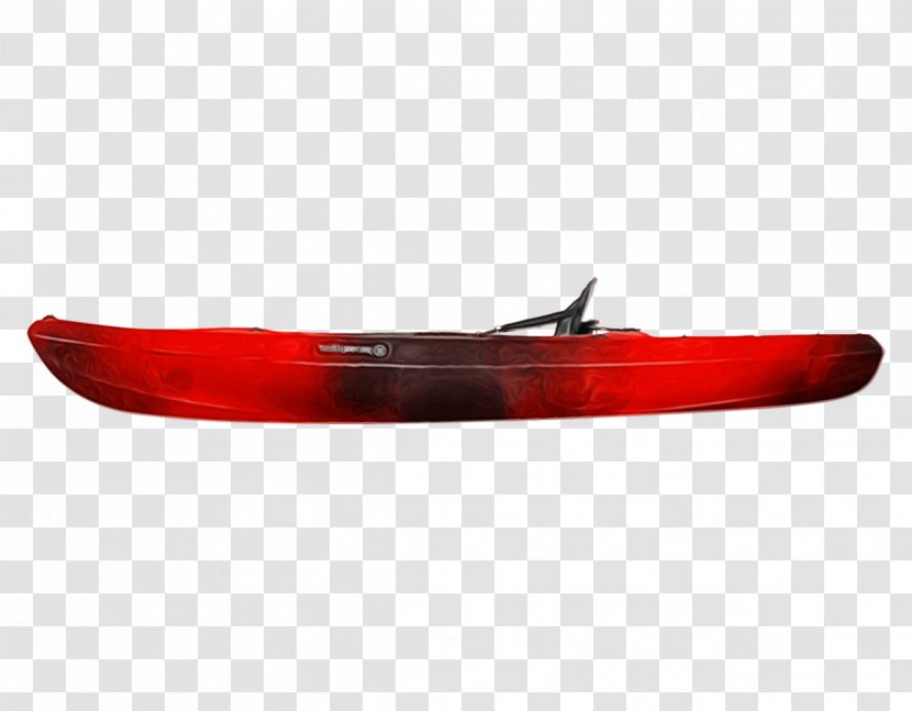 Red Vehicle Canoe Bumper Kayak - Sports Equipment Automotive Lighting Transparent PNG