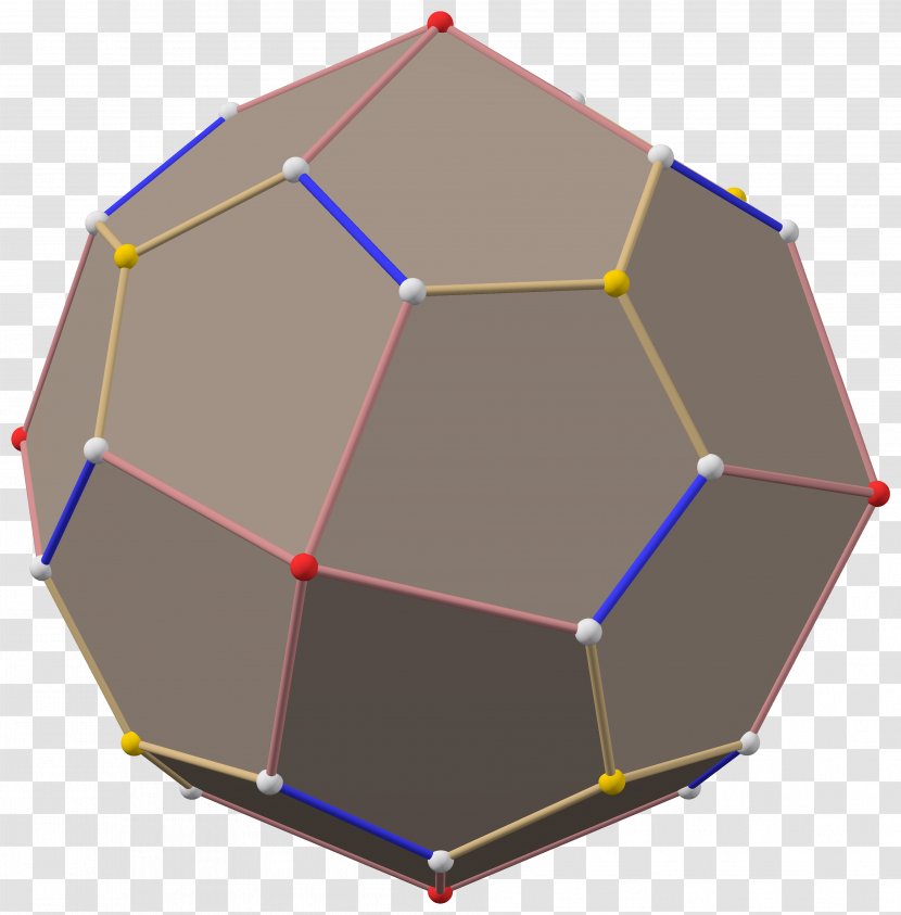 Catalan Solid Snub Cube Archimedean Face Dual Polyhedron - Cuboctahedron Transparent PNG