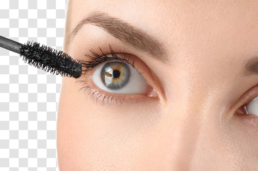 Eyelash Extensions Cosmetics Brush Mascara - Ophthalmology - Long Eyelashes Transparent PNG
