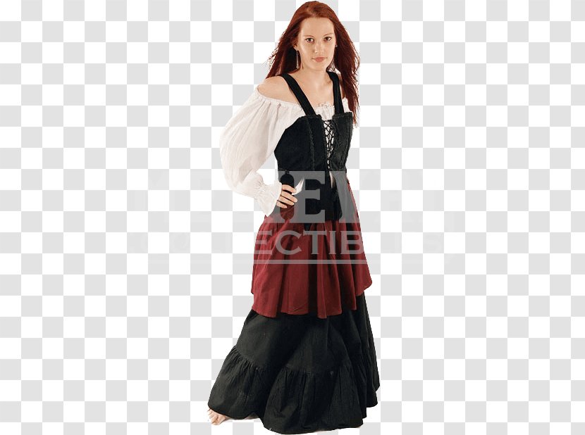 Middle Ages Costume Serfdom Clothing Skirt - Peasant - Dress Transparent PNG