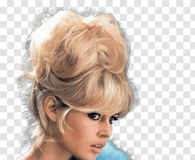 Brigitte Bardot Hairstyle Fashion Updo Braid - Hair Coloring - Style Transparent PNG