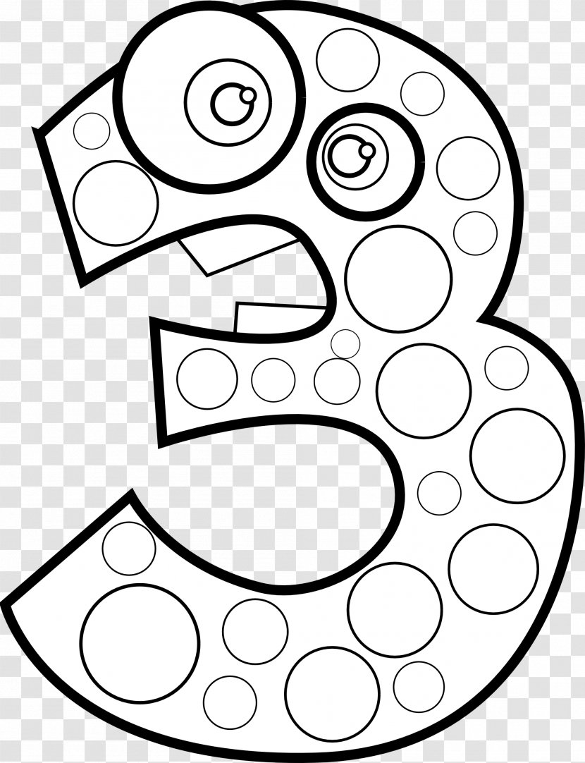 Coloring Book Number Page Adult Toddler - Child - Cliparts Transparent PNG