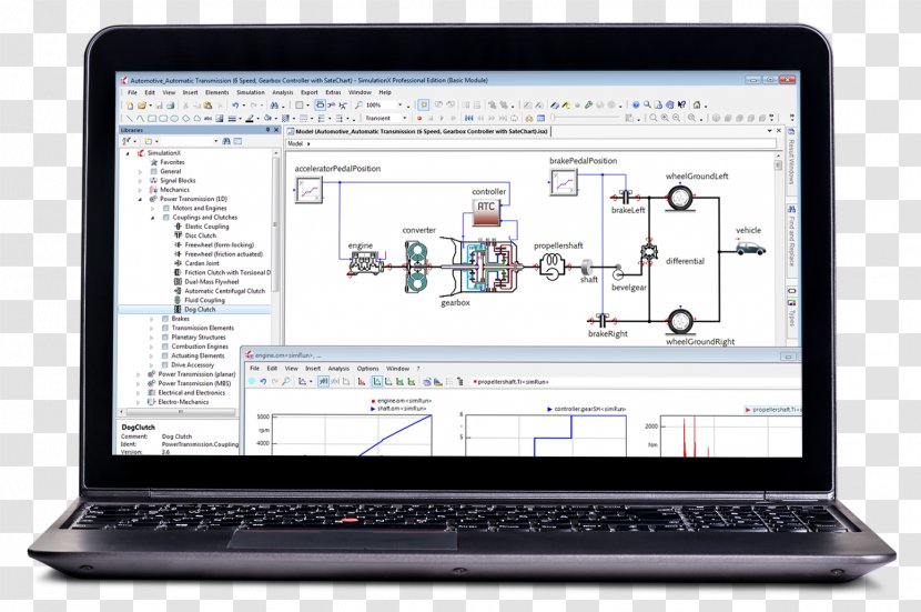 SimulationX Dell Laptop Simulation Software Computer Transparent PNG