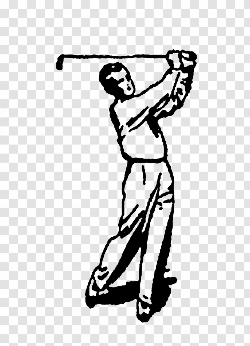 Golf Sport Baseball Clip Art - Male - Swing Illustration Transparent PNG