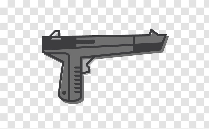 Trigger Firearm Pistol Weapon Clip Art - Handgun Transparent PNG