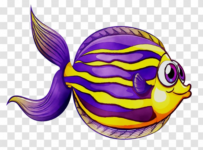 Marine Biology Purple Clip Art Fish Transparent PNG