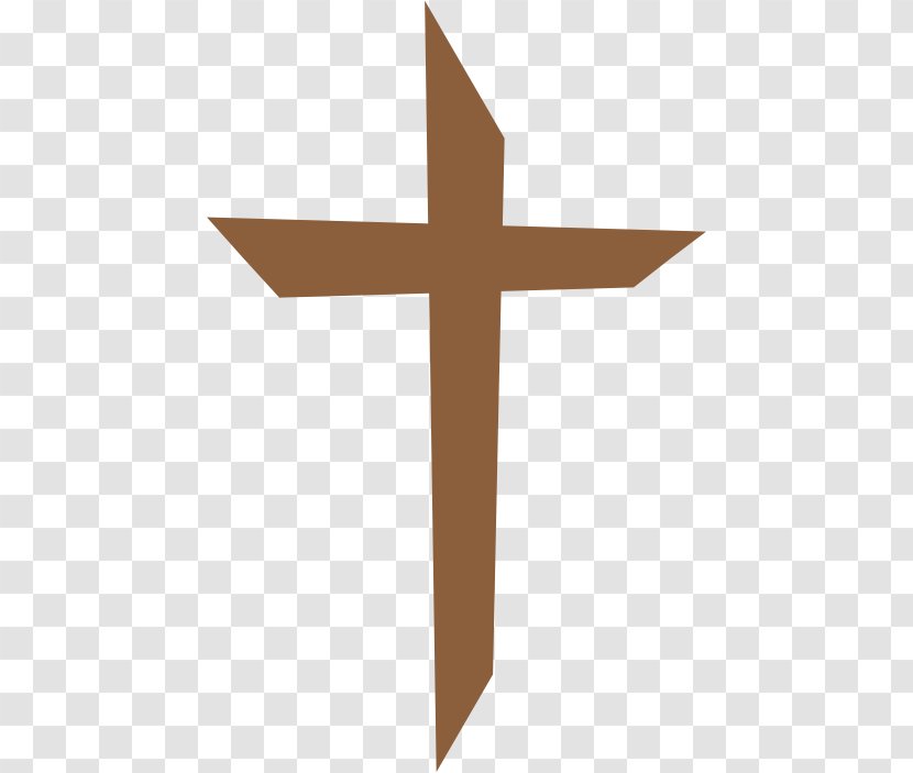 Cross Symbol Clip Art - Religion - Brown Cliparts Transparent PNG