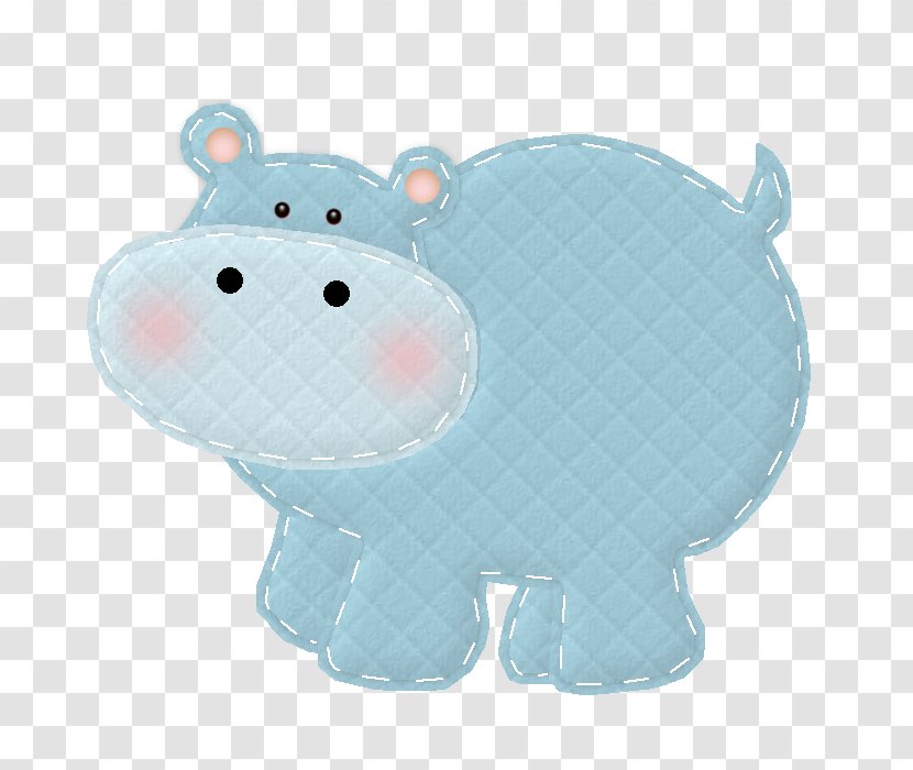 Pig Stuffed Animals & Cuddly Toys Plush Snout Turquoise Transparent PNG
