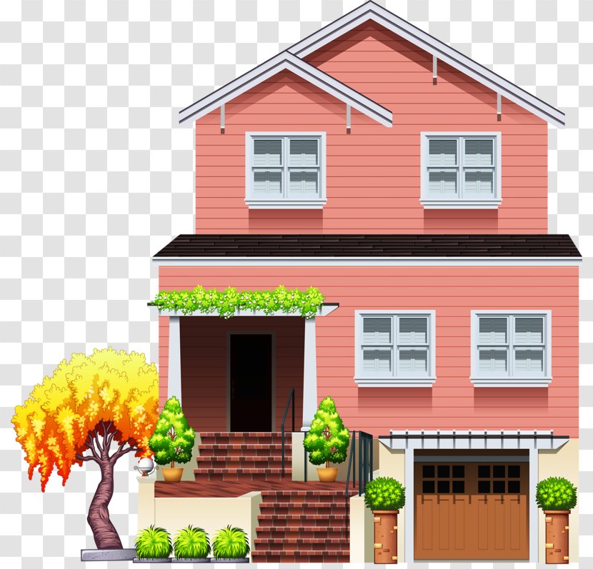 Clip Art Vector Graphics House Stock Illustration - Roof Transparent PNG