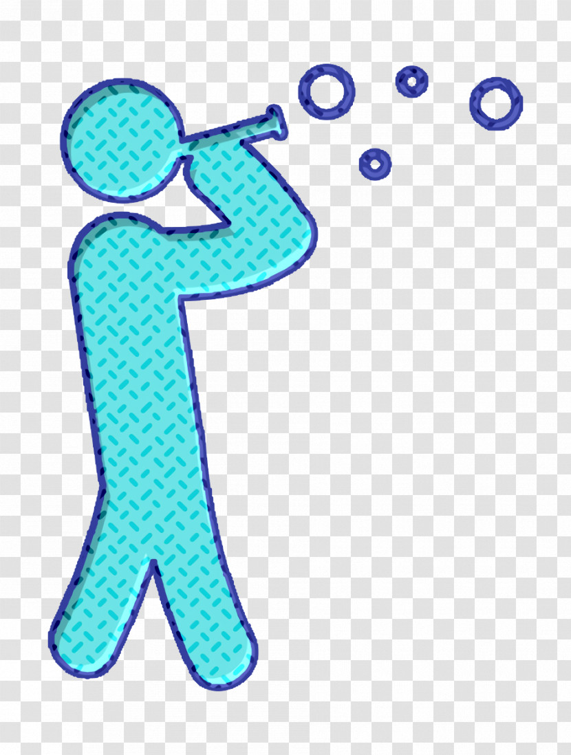 Humans 2 Icon Human Icon Man Making Soap Bubbles Icon Transparent PNG