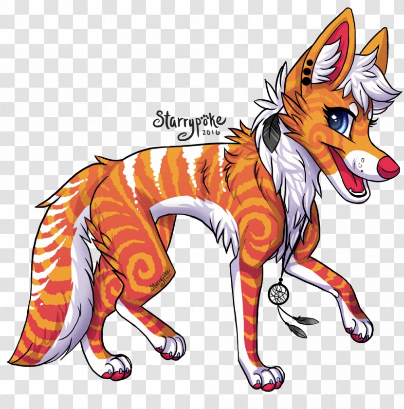 Red Fox Wildlife Character Tail Clip Art - Fauna - Sherbert Transparent PNG