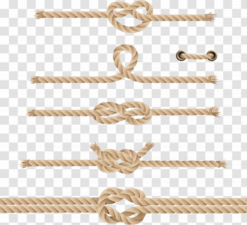 Royalty-free Vector Graphics Rope Stock Photography - Knot Transparent PNG