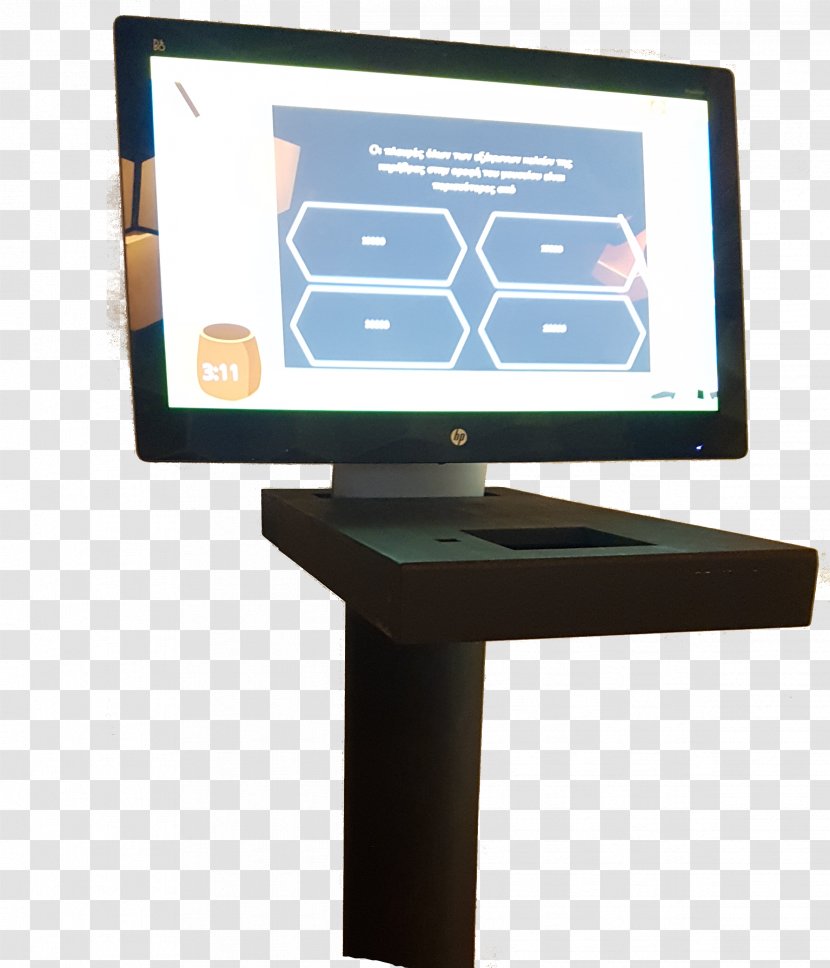 Computer Monitors Interactive Kiosks Multimedia Advertising - Display Device - Design Transparent PNG