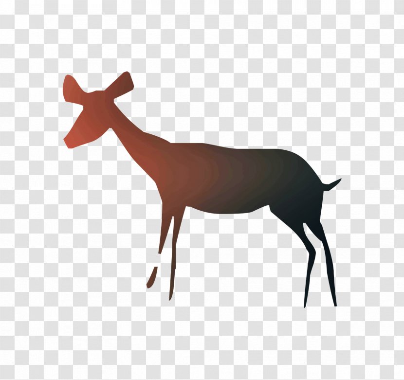 Reindeer Antelope Transparent PNG