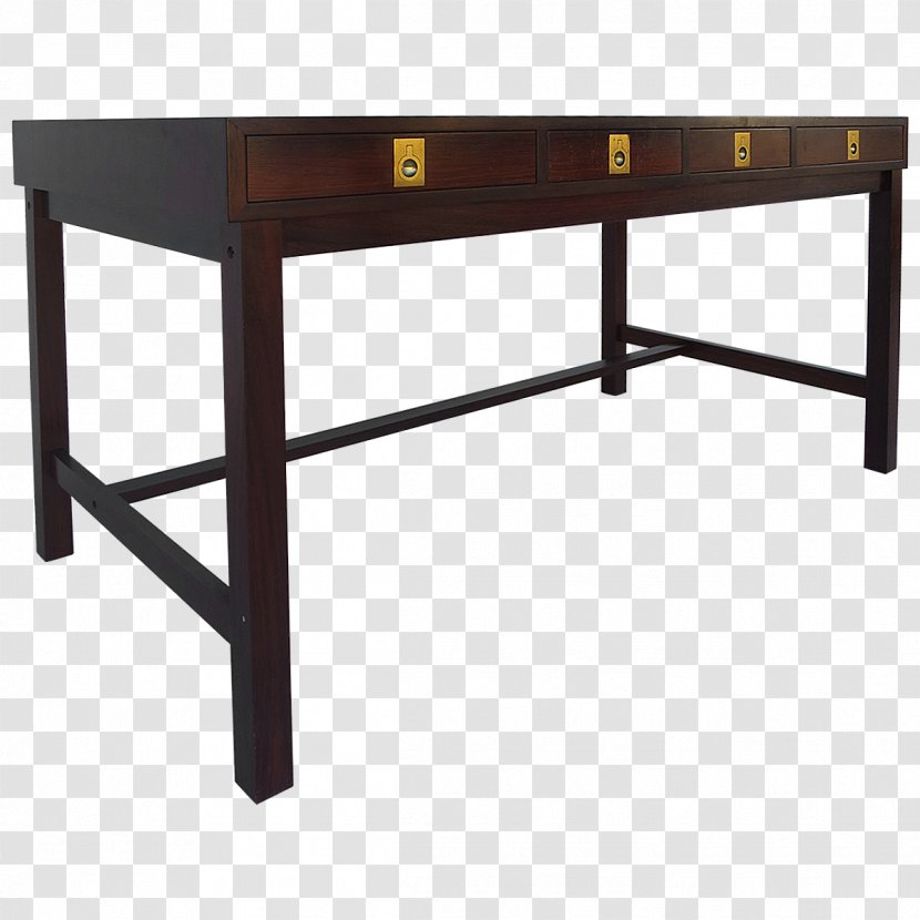 Table Desk Rosewood Furniture Chair - Office Transparent PNG