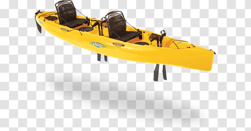 Kayak Hobie MirageDrive 180 Mirage Oasis Cat Canoe - Tandem Bicycle - Kayaks Transparent PNG