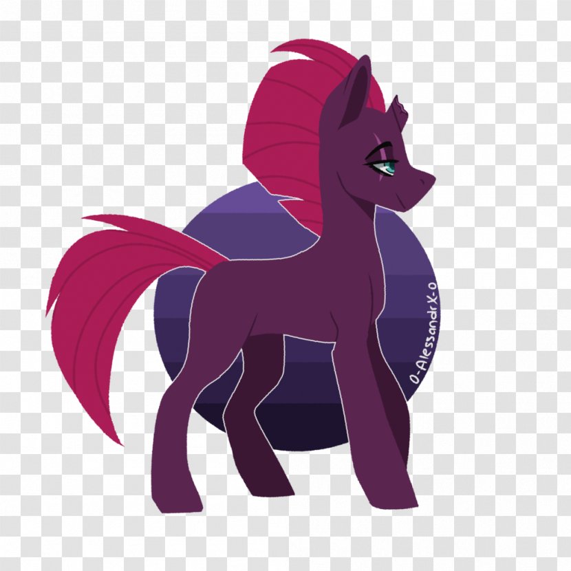 Horse Dog Canidae Cartoon - Purple Transparent PNG