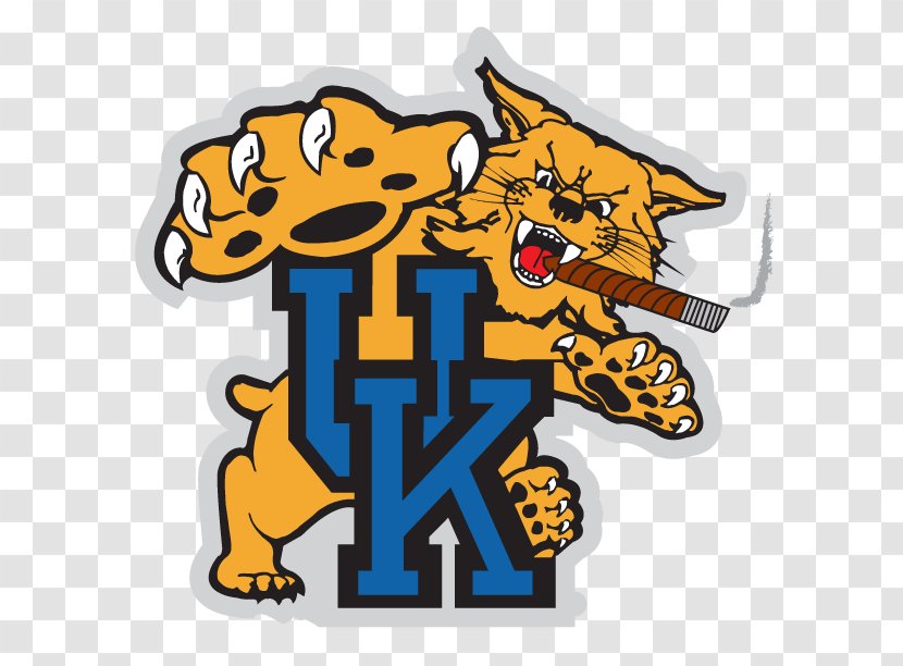 University Of Kentucky Wildcats Football Men's Basketball Kentucky–Louisville Rivalry NCAA Division I Tournament - Area - Wildcat Transparent PNG