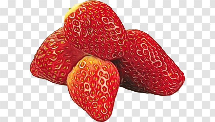 Strawberry - Food - Accessory Fruit Heart Transparent PNG