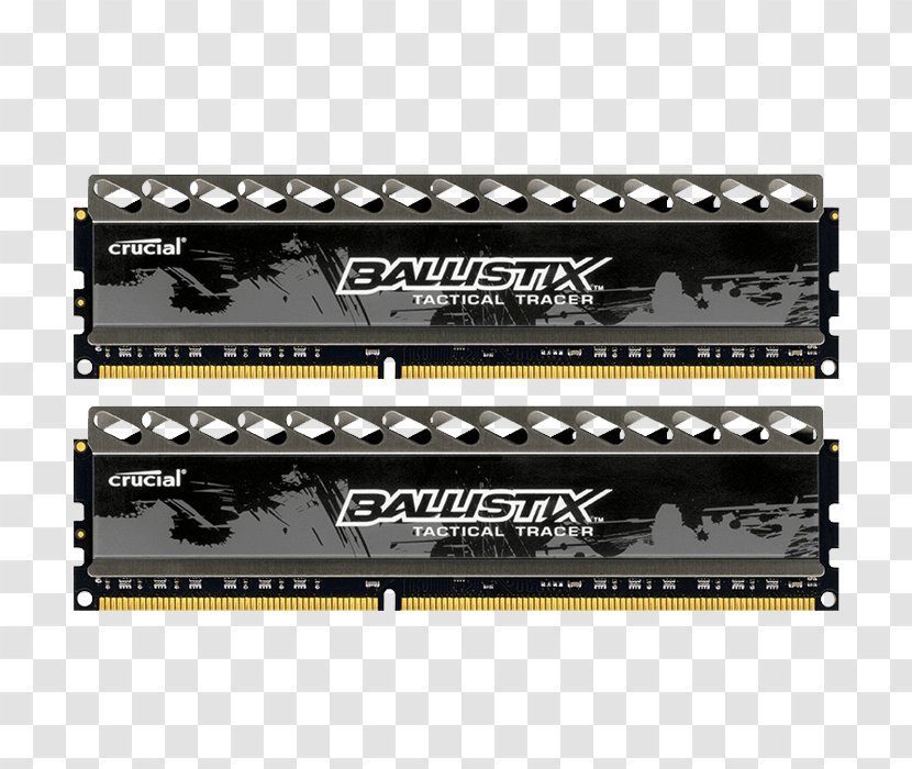 DDR3 SDRAM DIMM ECC Memory Synchronous Dynamic Random-access Module - Ddr Sdram - 8gb Ballistix Transparent PNG