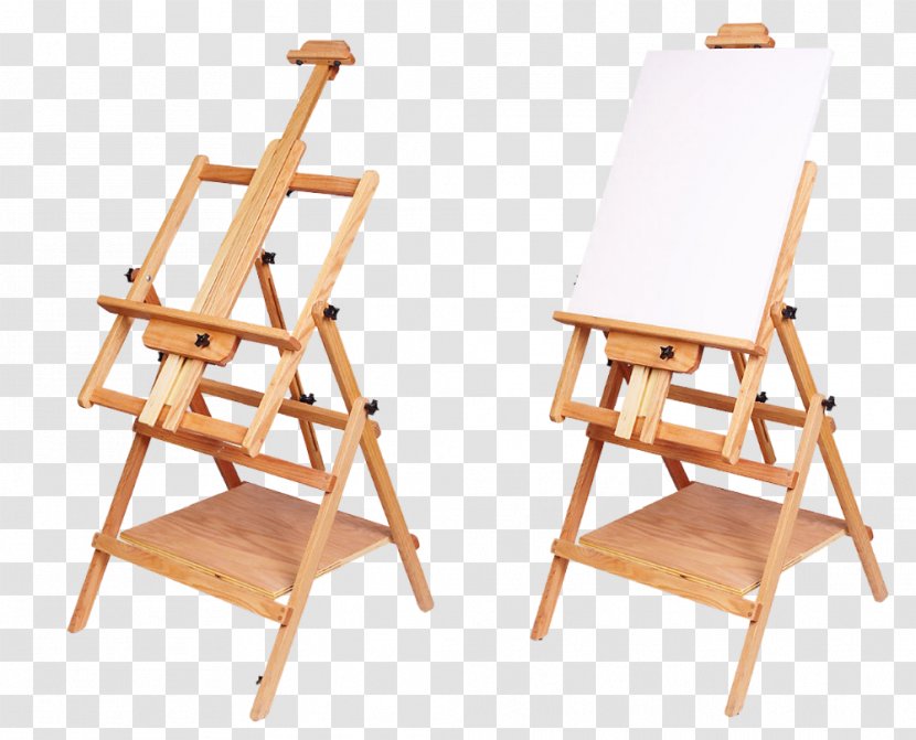 Easel Painting Artist Drawing - Furniture Transparent PNG