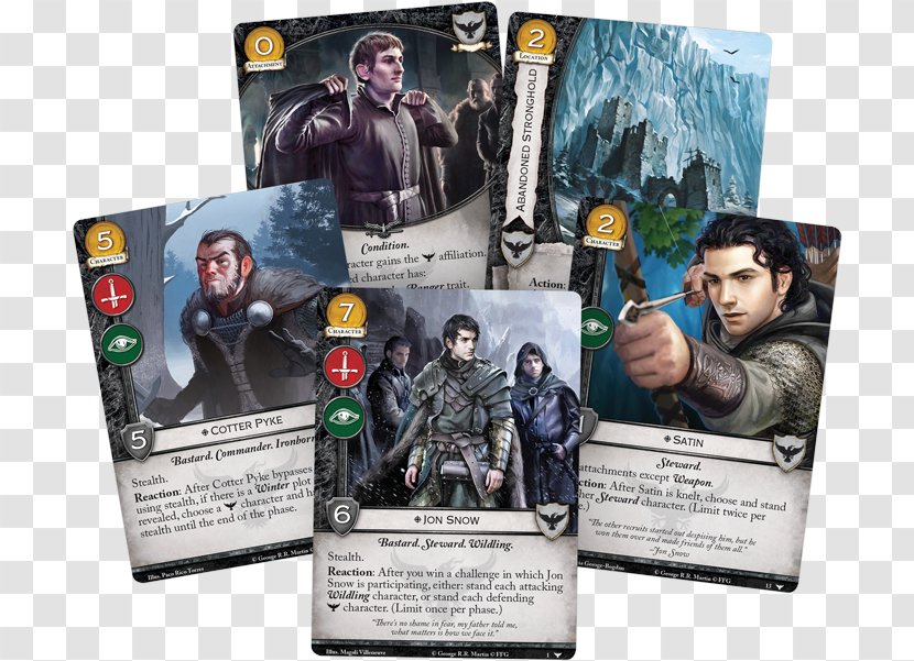 A Game Of Thrones: Second Edition The Watchers On Wall Fantasy Flight Games - Thrones Crown Transparent PNG