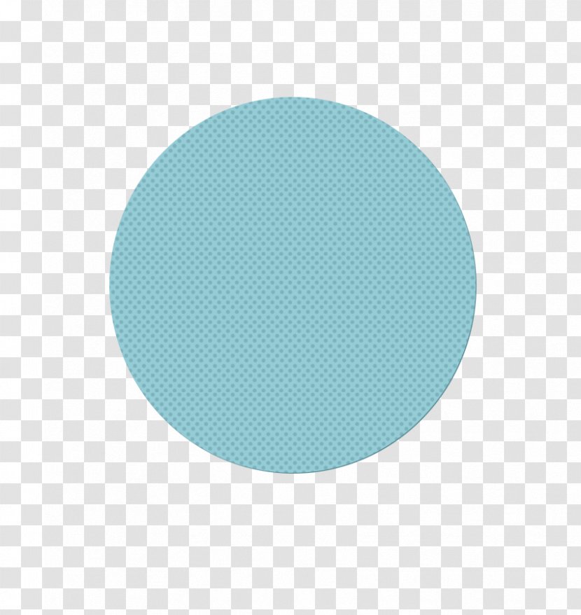 Paper Towel Color Tablecloth Circle - Turquoise - Circulo Transparent PNG