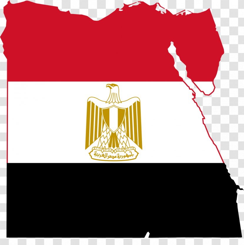 Flag Of Egypt Anglo-Egyptian Sudan Kingdom Map - Logo Transparent PNG