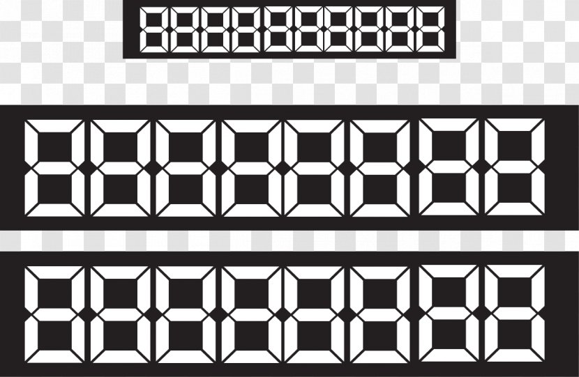 Number Euclidean Vector Digital Data - Computer Graphics - 8-word Renderings Transparent PNG