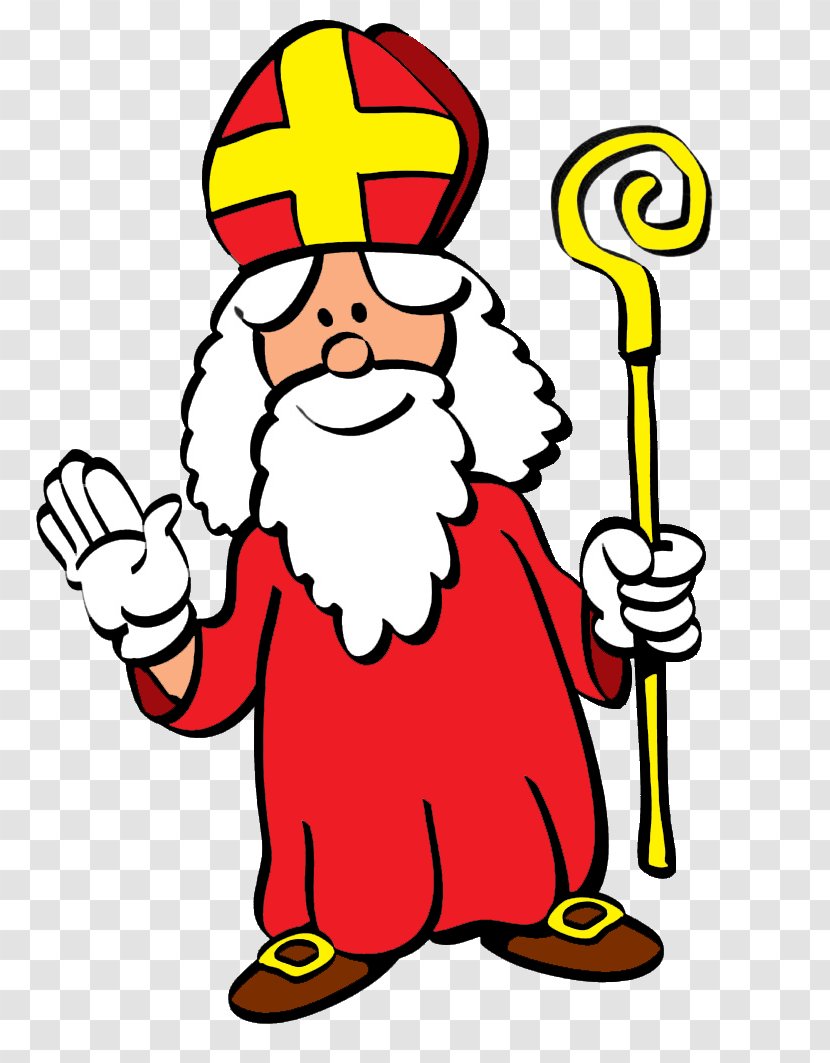 Seraing Somme-Leuze Estaimpuis Saint Nicholas Day Santa Claus - Red Bishop Transparent PNG