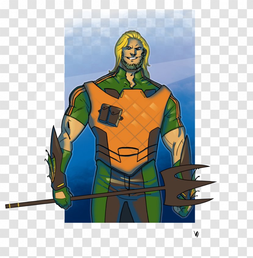 Superhero Cartoon - Aquaman Transparent PNG