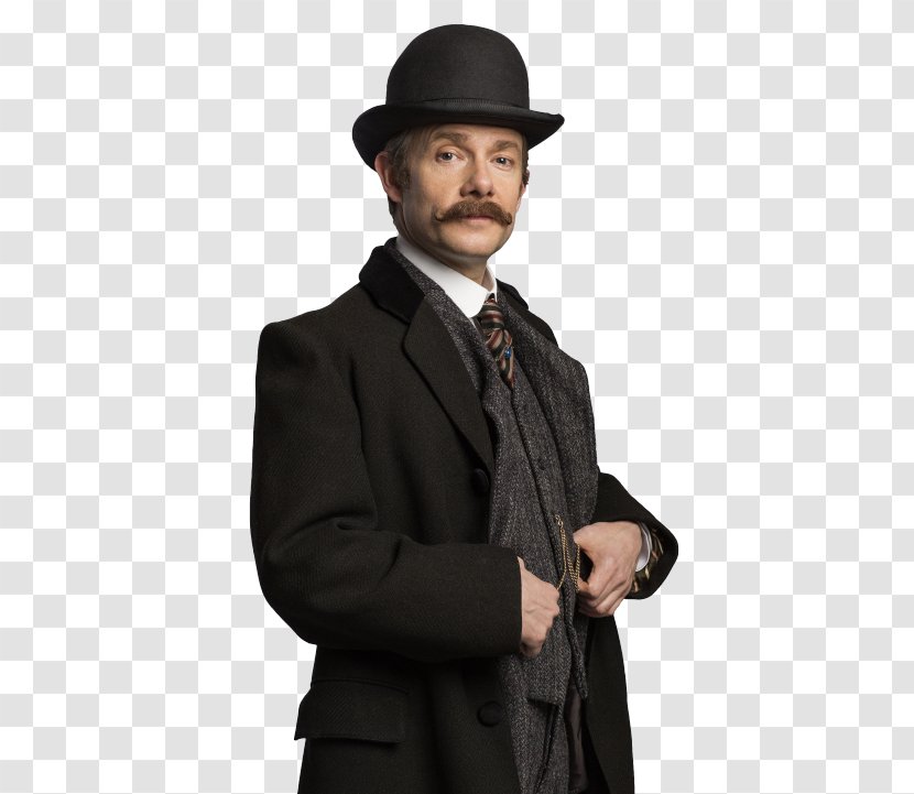 Martin Freeman The Abominable Bride Doctor Watson Sherlock Holmes Baker Street - White Collar Worker Transparent PNG