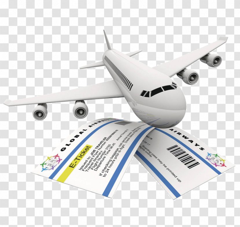 Flight Airline Ticket Low-cost Carrier - Airplane - UMRAH Transparent PNG