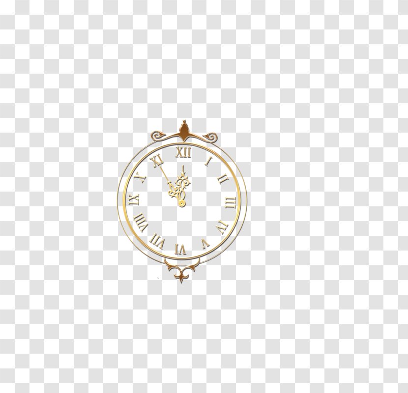 Clock New Year Time Christmas Watch Strap - Brass Transparent PNG
