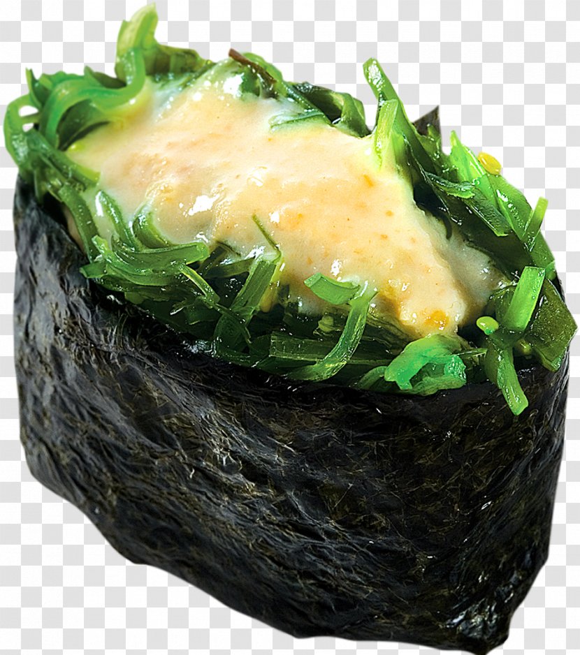 Sushi Pizza Makizushi Tobiko - Recipe - Nori Seaweed Transparent PNG