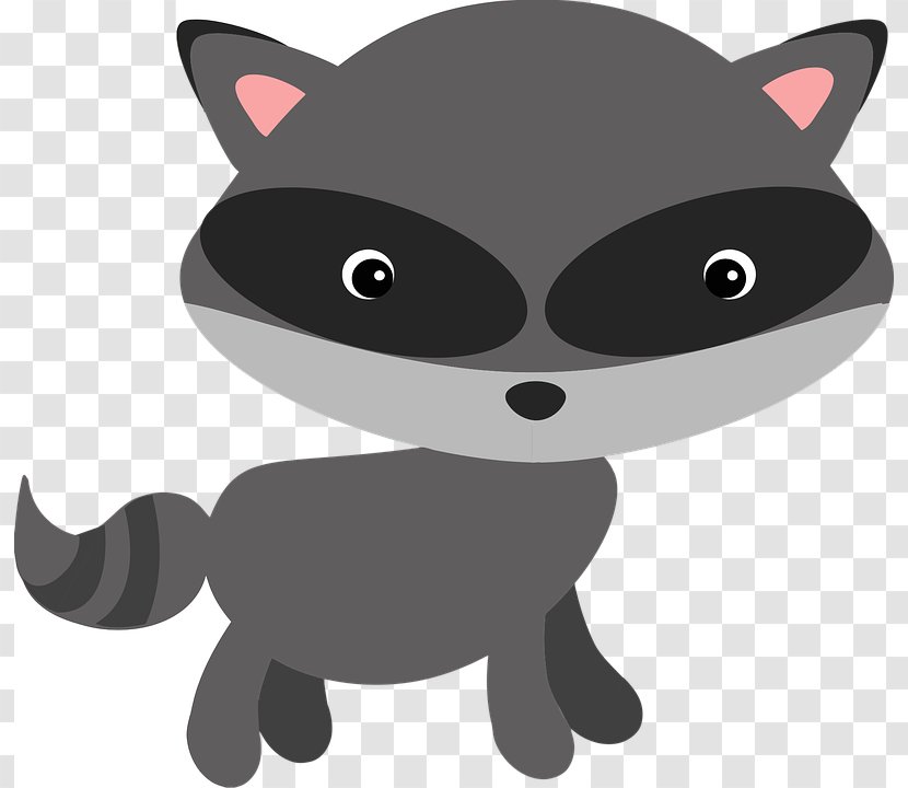 Raccoon Pixel Clip Art - Animal - Baby Cliparts Transparent PNG