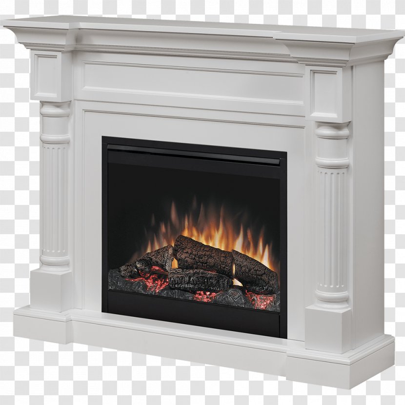 Electric Fireplace Mantel Firebox GlenDimplex - Home Appliance - Chimney Transparent PNG