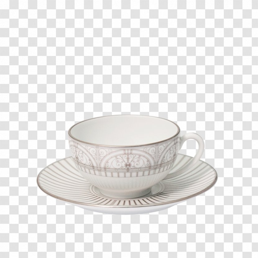 Coffee Cup Saucer Porcelain - Dishware Transparent PNG