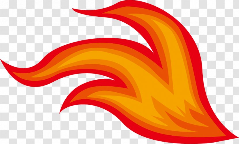 Red Flame - Computer Software - Hand Painted Transparent PNG
