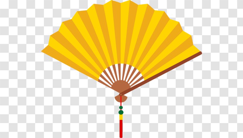 Clip Art Hand Fan Chinese Cuisine Illustration - Paper Folding Transparent PNG