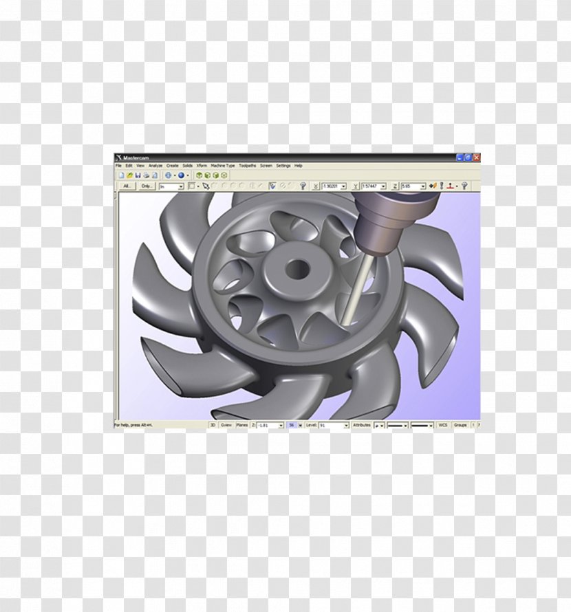 Mastercam Computer Software Bilgisayarlı Tasarım/Bilgisayarlı üretim Computer-aided Manufacturing Numerical Control - Programming - Mastcamz Transparent PNG