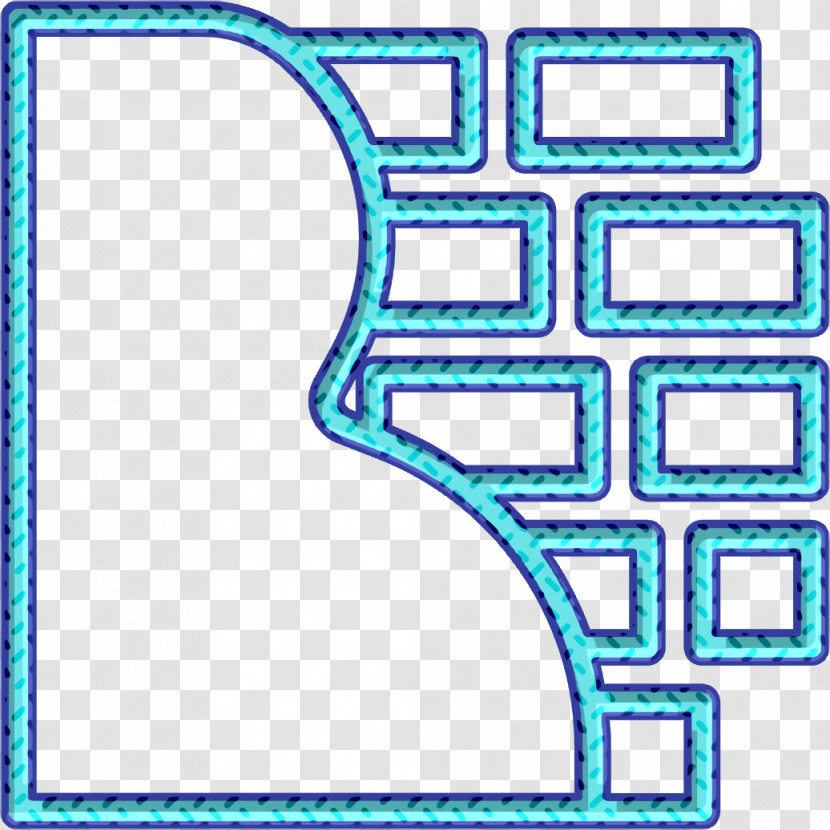 Wall Icon Brick Wall Icon Construction Icon Transparent PNG