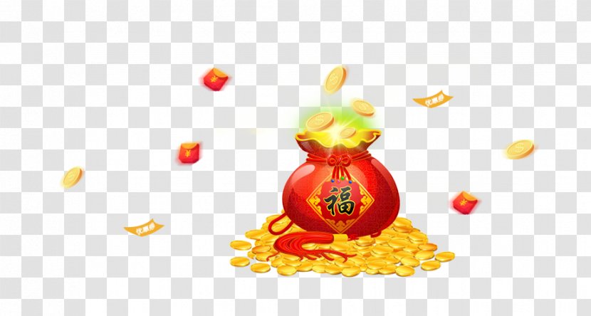 Chinese New Year Red Envelope Fukubukuro Traditional Holidays - Each Child Element Transparent PNG
