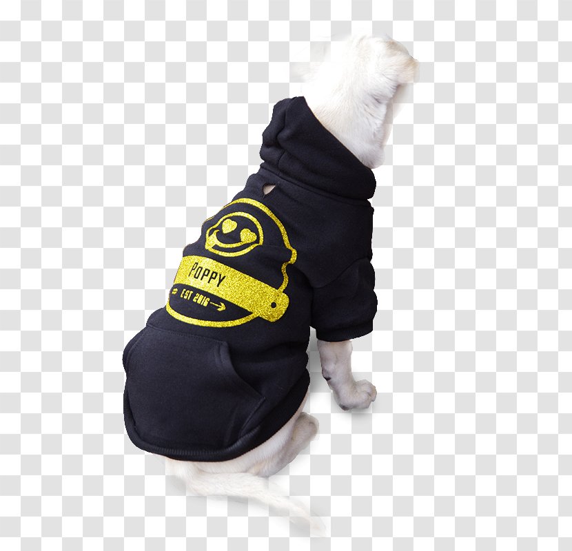 Dog's Fashion Hoodie Pet Leash - Sportswear - Dog Transparent PNG