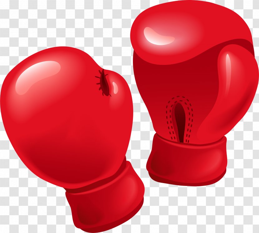 Boxing Glove Clip Art - Frame - Red Gloves Image Transparent PNG
